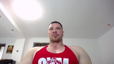 Snapshot of muscleaj69 chatting on 06/16/26, 04:09 AJ online show from 06/16/26, 04:09