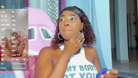 Snapshot of myblackdope_ chatting on 06/18/26, 01:17 Samanta online show from 06/18/26, 01:17