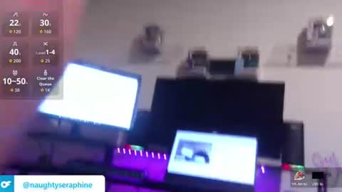 NaughtySeraphine online show from 07/22/26, 12:30