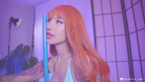 Snapshot of nekyra_san chatting on 01/31/25, 11:45 Mely Birthday party saturday night BYO online show from 01/31/25, 11:45