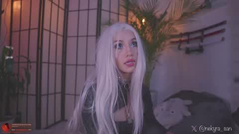 Snapshot of nekyra_san chatting on 10/18/25, 12:02 Mely Birthday party saturday night BYO online show from 10/18/25, 12:02