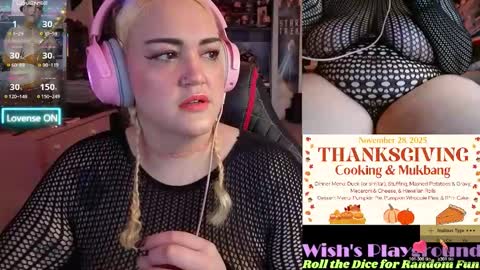 Wishs Playground online show from 11/19/25, 07:19