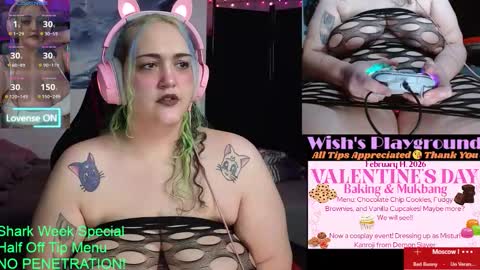 Wishs Playground online show from 02/12/26, 04:57