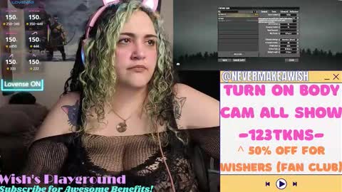 Wishs Playground online show from 03/25/26, 09:26