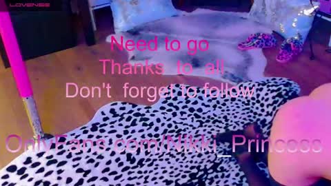 Snapshot of nikkiprincess chatting on 01/12/25, 08:04 Schedule IN BIO online show from 01/12/25, 08:04