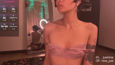 Snapshot of nina_just chatting on 01/05/25, 12:52 Nina. online show from 01/05/25, 12:52