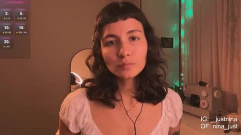 Snapshot of nina_just chatting on 02/17/25, 12:21 Nina. online show from 02/17/25, 12:21