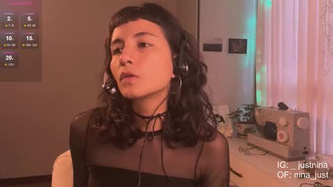Snapshot of nina_just chatting on 02/23/25, 09:26 Nina. online show from 02/23/25, 09:26