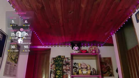 Snapshot of ninfa_ch chatting on 10/23/25, 02:11 Ninfa online show from 10/23/25, 02:11