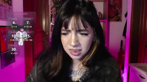 Snapshot of ninfa_ch chatting on 10/24/25, 01:57 Ninfa online show from 10/24/25, 01:57