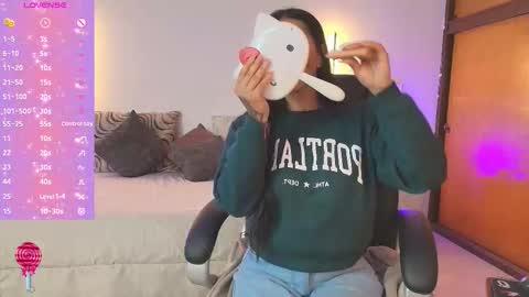 Snapshot of noa_megan chatting on 10/11/25, 12:04 Gaby Megan Juliana online show from 10/11/25, 12:04