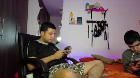 Snapshot of nymphobuddies chatting on 01/19/26, 12:36 David and Steven Independents online show from 01/19/26, 12:36