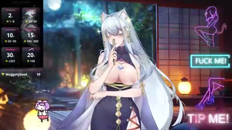 Nyxie online show from 10/22/25, 01:17