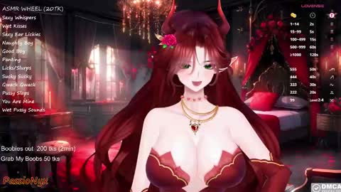 Succubus Nyx online show from 02/01/25, 04:35