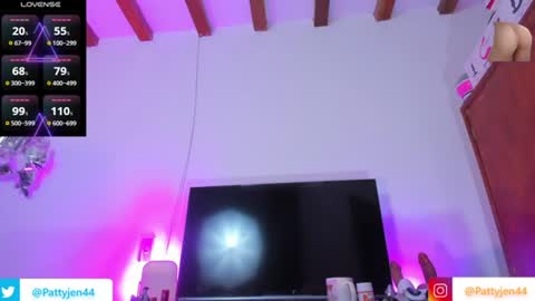 Snapshot of patty_jen44 chatting on 07/09/26, 10:25 Hi Pvt open Moans from lovense tell me Fav 113366 Especial leve33 online show from 07/09/26, 10:25
