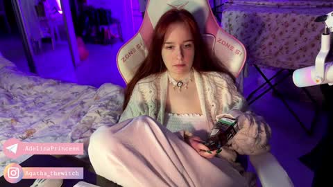 Snapshot of pearlprincess_ chatting on 01/13/25, 10:24 Adelina online show from 01/13/25, 10:24
