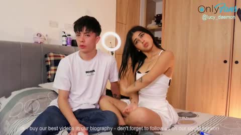 first anal video in bio we are lucy and perceo follow us online show from 01/18/25, 09:55
