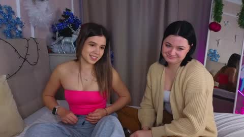Lora black  and Lili blonde welcome you here online show from 12/25/24, 11:22