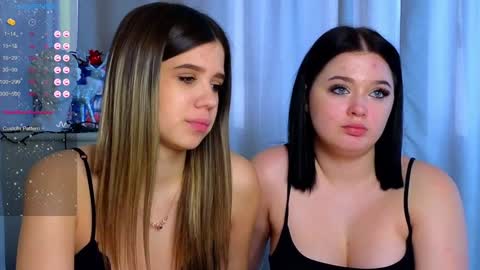 Lora black  and Lili blonde welcome you here online show from 02/04/25, 11:49