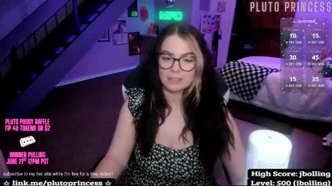 Pluto Princess online show from 03/27/26, 08:26