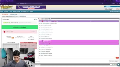 Snapshot of prepusiano chatting on 10/25/25, 01:02 PREPUSIANO POR QUE SOY UN PENE online show from 10/25/25, 01:02