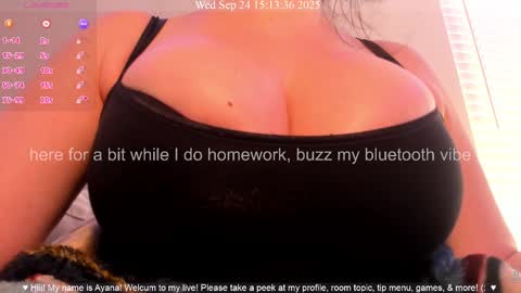Ayana Delatorre online show from 09/24/25, 10:13