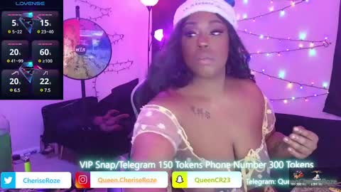 Queen Cherise Roze online show from 12/16/24, 01:53