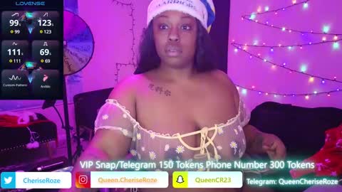 Queen Cherise Roze online show from 12/24/24, 02:54