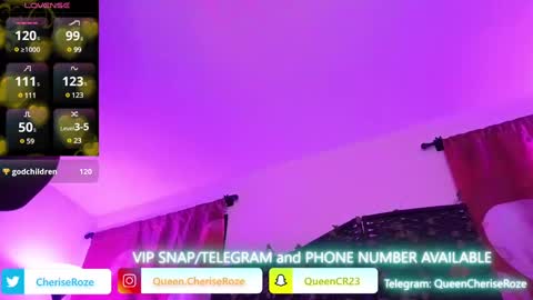 Queen Cherise Roze online show from 03/08/25, 05:49