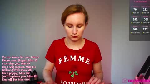 Cherry  Miss Cherry online show from 05/19/26, 03:18