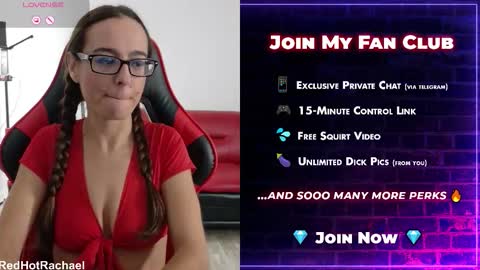 Red Hot Rachael online show from 10/25/25, 09:42