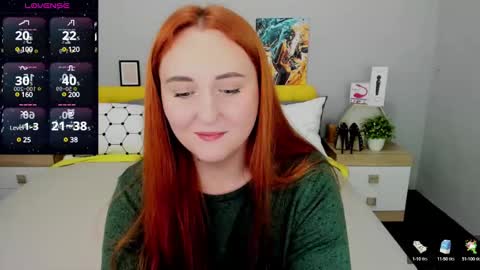 Snapshot of red_naughtyfox chatting on 12/24/24, 07:00 Lessy Fox online show from 12/24/24, 07:00