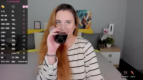 Snapshot of red_naughtyfox chatting on 10/26/25, 06:36 Lessy Fox online show from 10/26/25, 06:36