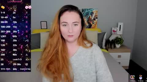 Snapshot of red_naughtyfox chatting on 12/19/25, 06:37 Lessy Fox online show from 12/19/25, 06:37