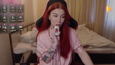 Snapshot of redhaired_kitty chatting on 12/15/24, 11:12 Lina online show from 12/15/24, 11:12