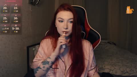 Snapshot of redhaired_kitty chatting on 01/30/25, 10:51 Lina online show from 01/30/25, 10:51