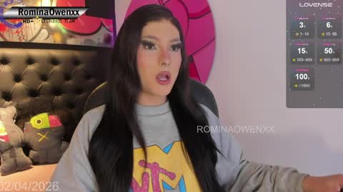 ROMINA OWEN online show from 04/02/26, 03:59