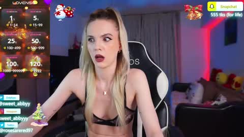 Snapshot of rosesarered97 chatting on 12/27/24, 09:43 Abbygail online show from 12/27/24, 09:43