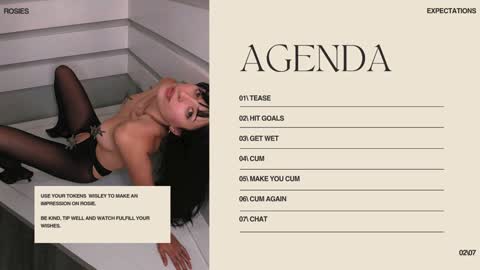 Rosie Bones online show from 03/20/26, 08:25