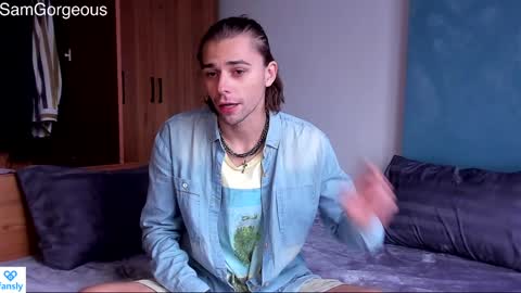 Snapshot of samgorgeous chatting on 01/15/25, 06:01 Fansly - Top4fans online show from 01/15/25, 06:01