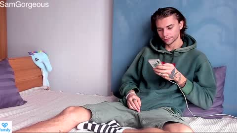 Snapshot of samgorgeous chatting on 01/17/25, 03:12 Fansly - Top4fans online show from 01/17/25, 03:12