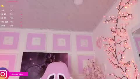 Snapshot of sammyblaer chatting on 06/19/26, 09:07 Samantha online show from 06/19/26, 09:07