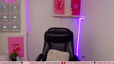 Snapshot of sampuckettbaby chatting on 02/14/25, 06:08 sampuckettbaby online show from 02/14/25, 06:08