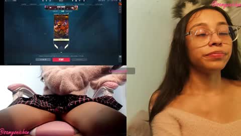 Snapshot of samyonichan chatting on 12/07/24, 04:31 Special show on 17 december and 23 UwU online show from 12/07/24, 04:31