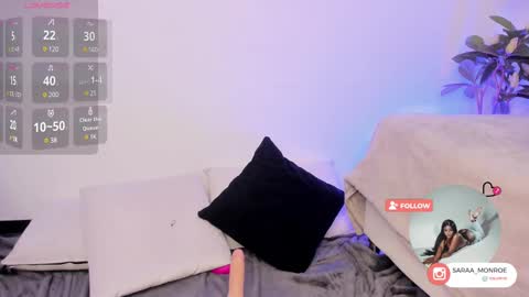 Snapshot of saramonroe1 chatting on 02/18/25, 10:36 Sara online show from 02/18/25, 10:36