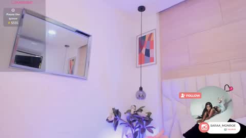 Snapshot of saramonroe1 chatting on 02/23/25, 07:17 Sara online show from 02/23/25, 07:17