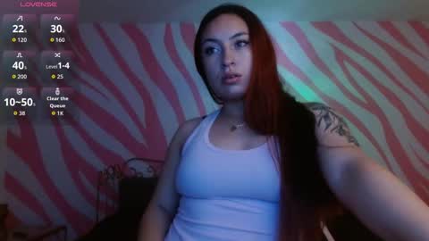 Snapshot of scarlet_queen4 chatting on 02/26/26, 01:21 Kimberly online show from 02/26/26, 01:21