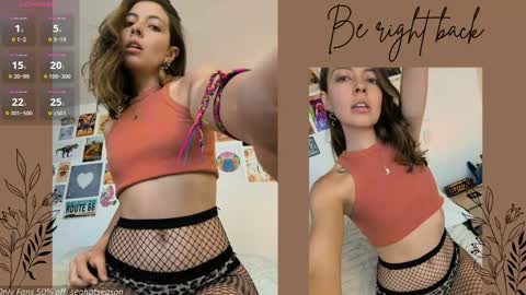 Aria Independent model online show from 01/19/26, 12:58