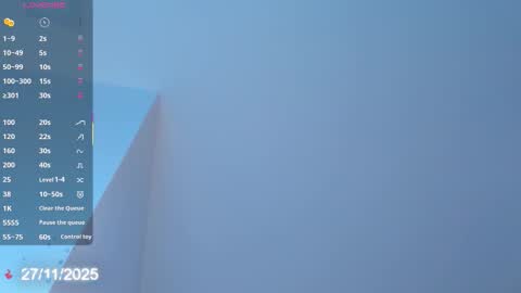 Sebastian online show from 11/27/25, 08:55