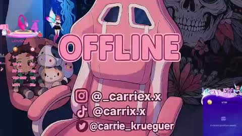 Carrie online show from 03/19/26, 09:35